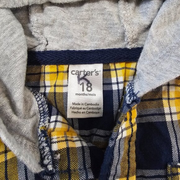 Carter's Baby Boy 3 Piece Long Sleeve Pants Set 18M - Picture 3 of 10